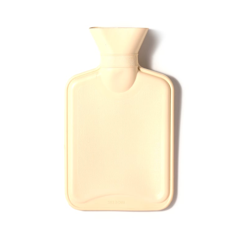Hot Water Bottle with Plush Bubble Tea Cover - CE Marked Safety Standard Compliance