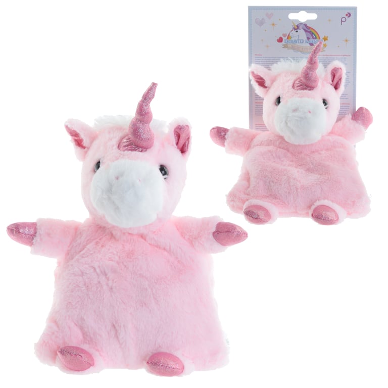 Microwavable Plush Lavender Heat Pack - Unicorn (Safety Approved, Wheat & Lavender Seeds)