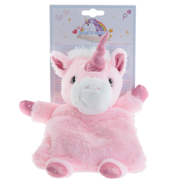 Microwavable Plush Lavender Heat Pack - Unicorn (Safety Approved, Wheat & Lavender Seeds)