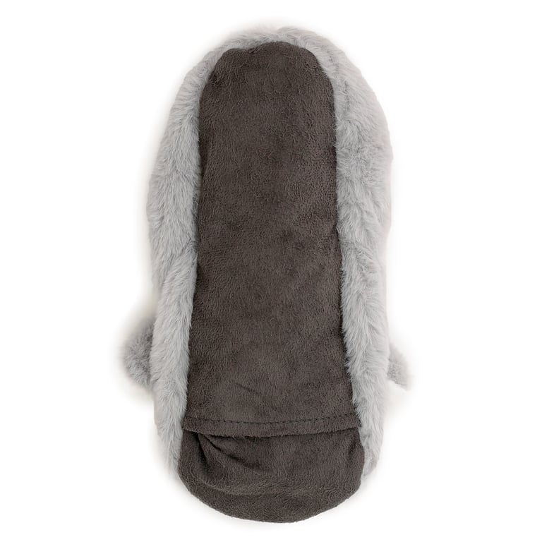 Toesties Heat Wheat Pack Warmer Slippers - Koala, Cozy Heatable Slippers with Wheat & Lavender Seeds for Warm Feet