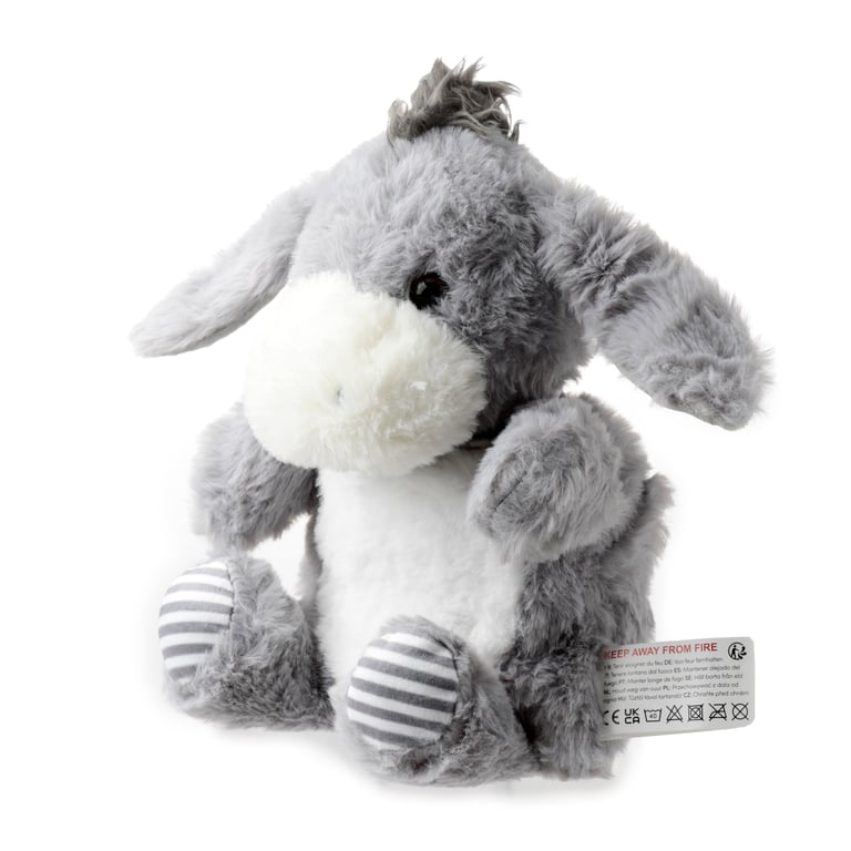 Lavender Donkey Microwavable Heat Pack - 100 Polyester Cover, British Standard Compliant