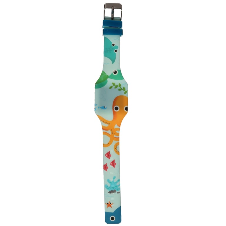 Silicone Digital Watch - Splosh Sealife Waterproof with CR2016 Battery Included