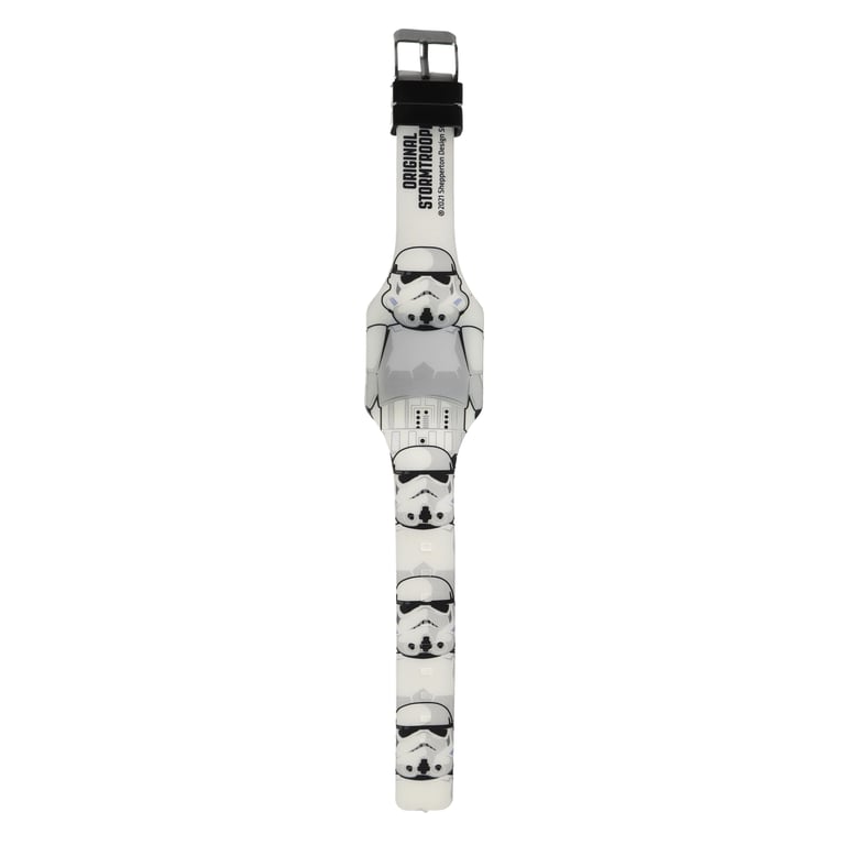 Silicone Digital Stormtrooper Watch - CE Marked & Battery Included