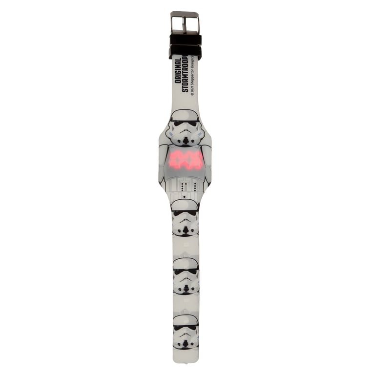 Silicone Digital Stormtrooper Watch - CE Marked & Battery Included