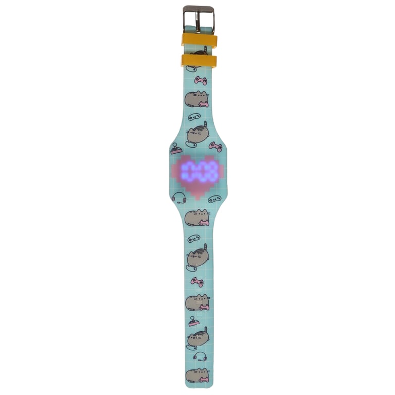 Silicone Pusheen Cat Digital Watch - Battery Included