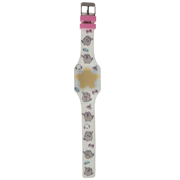 Silicone Pusheen Cat Digital Watch - Battery Included