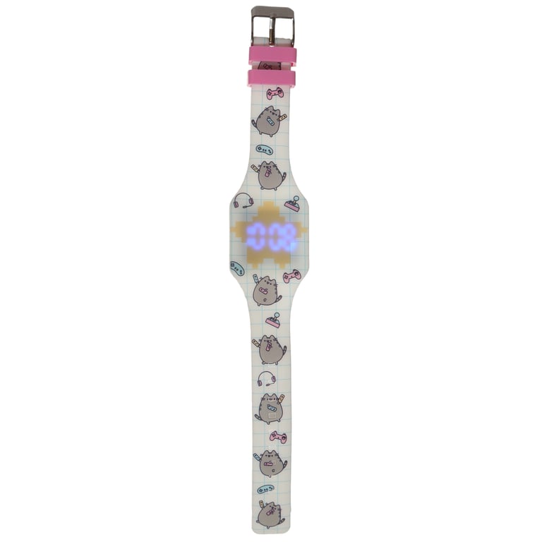 Silicone Pusheen Cat Digital Watch - Battery Included