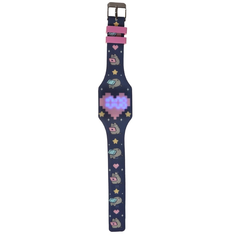Silicone Pusheen Cat Digital Watch - Battery Included