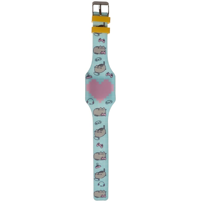 Silicone Pusheen Cat Digital Watch - Battery Included