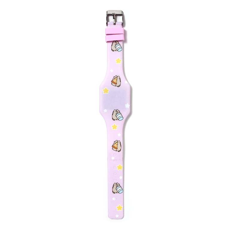 Silicone Digital Watch - Pusheen Cat Foodie & Fun, Battery Included
