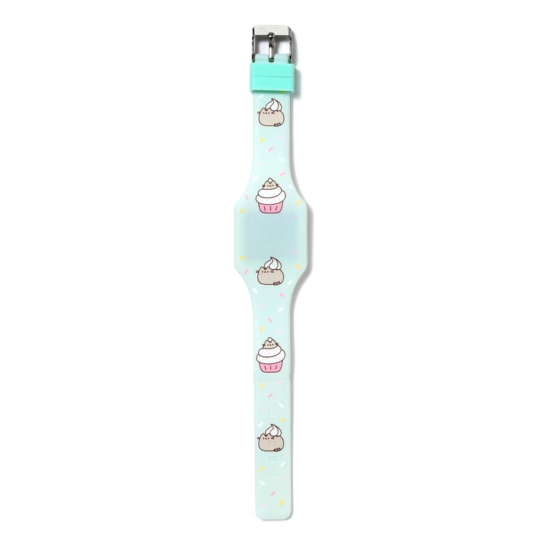 Silicone Digital Watch - Pusheen Cat Foodie & Fun, Battery Included
