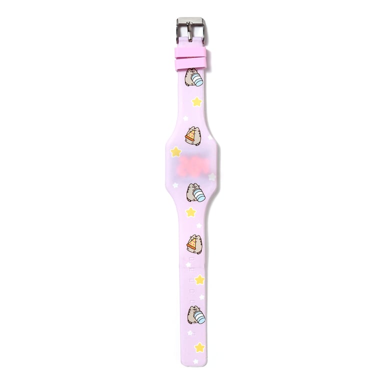 Silicone Digital Watch - Pusheen Cat Foodie & Fun, Battery Included
