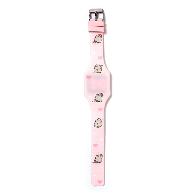 Silicone Digital Watch - Pusheen Cat Foodie & Fun, Battery Included