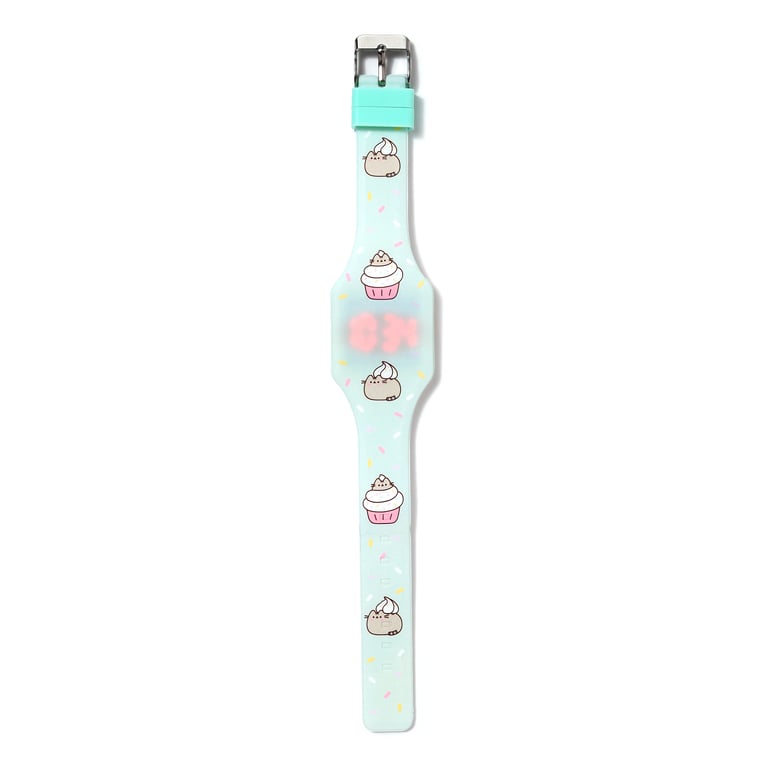 Silicone Digital Watch - Pusheen Cat Foodie & Fun, Battery Included