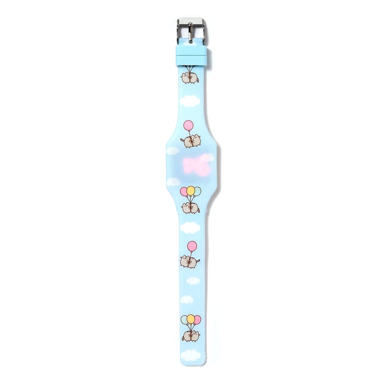 Silicone Digital Watch - Pusheen Cat Foodie & Fun, Battery Included