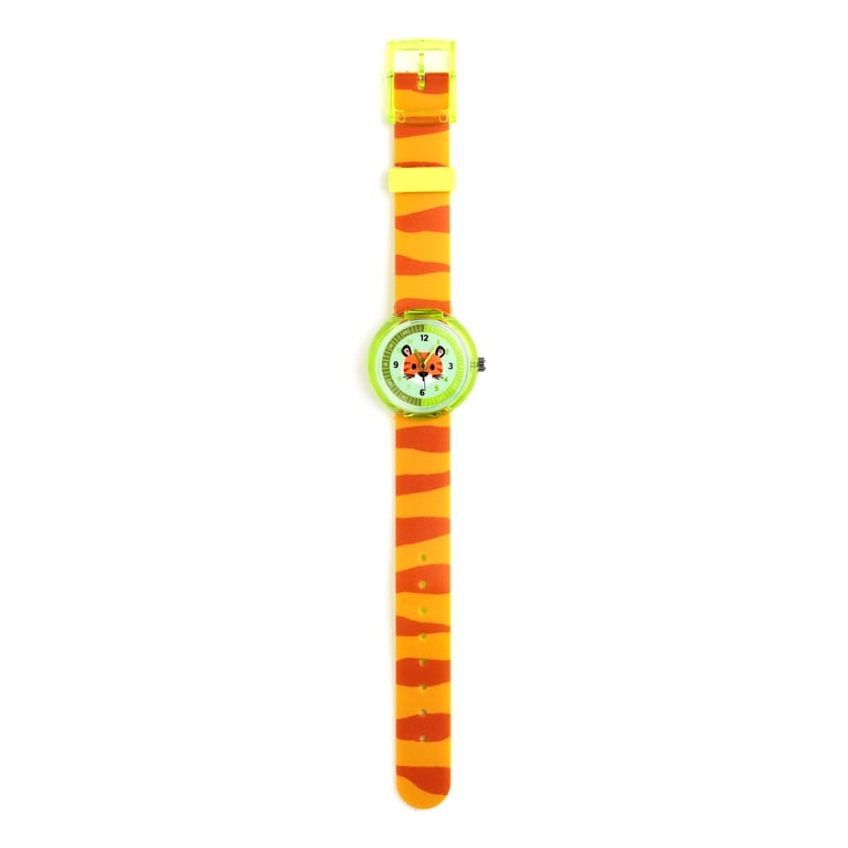 Analogue PVC Metal Watch - CE/UKCA Marked, LR626 Battery Included