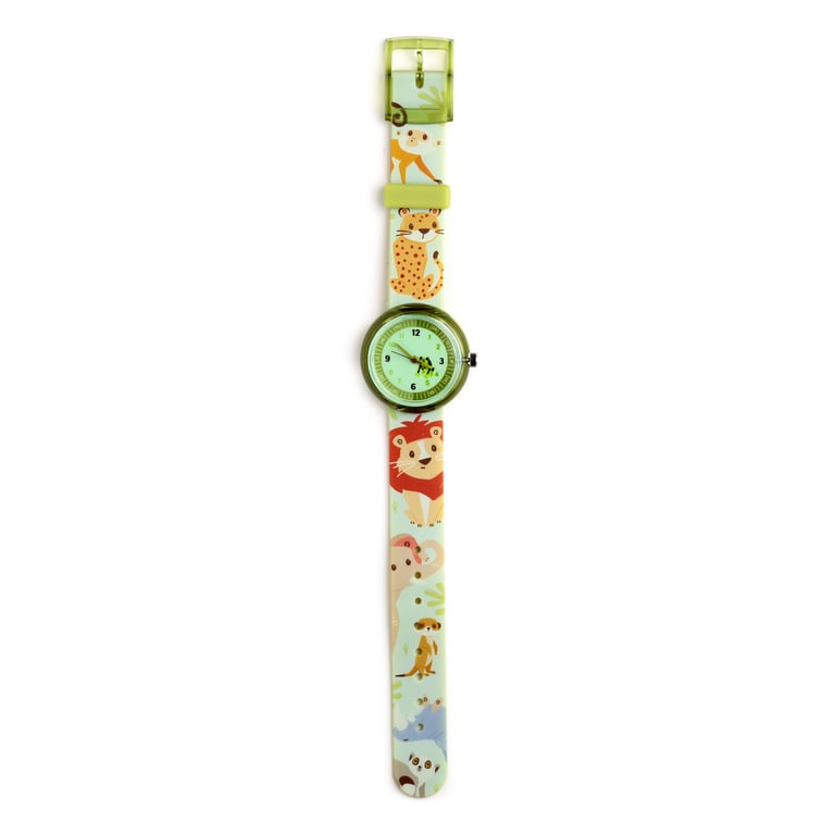 Analogue PVC Metal Watch - CE/UKCA Marked, LR626 Battery Included
