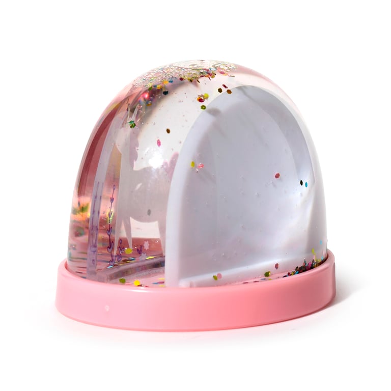 Collectable Snow Storm (Medium) - Unicorn Magic Ornament with Glitter and Plastic Details