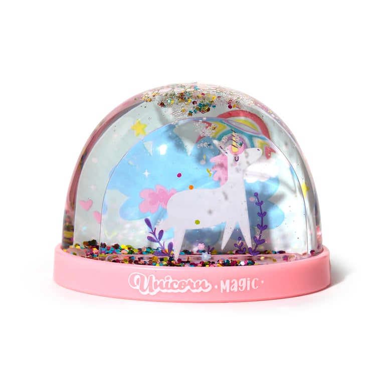 Collectable Snow Storm (Medium) - Unicorn Magic Ornament with Glitter and Plastic Details