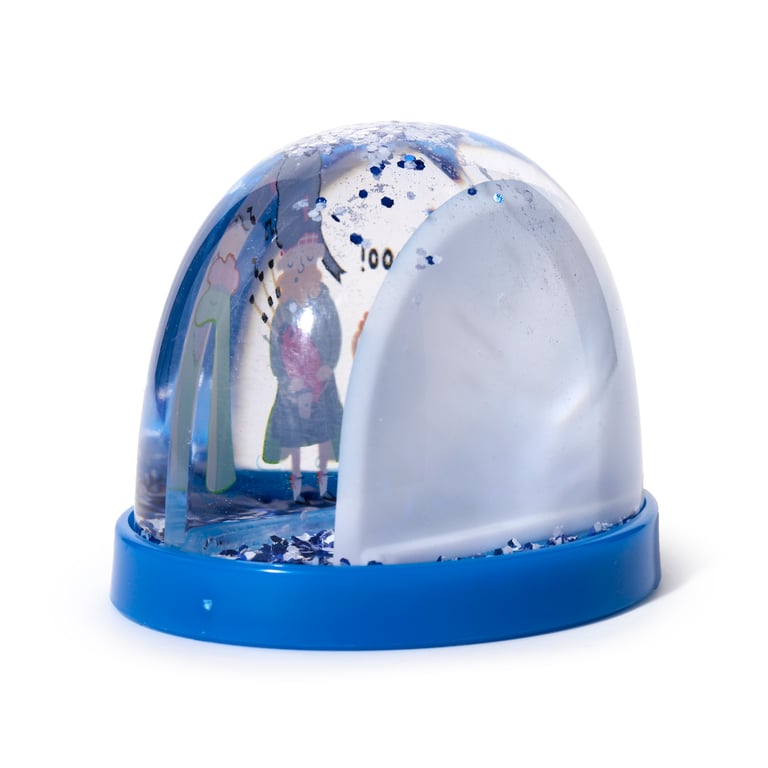 Plastic Collectable Snow Storm (Medium) - Scotland Souvenir Decoration