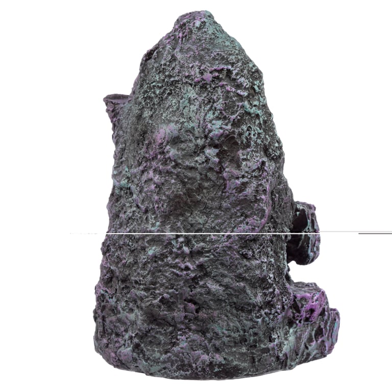 Collectable LED Dark Legends Dragon Crystal Cave Figures - Resin & Plastic, AA Battery Operated, Rotating LED Colors