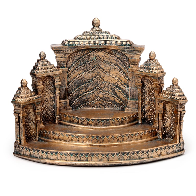 Ganesh LED Display Stand - Resin Material with 2 AA Battery Requirement