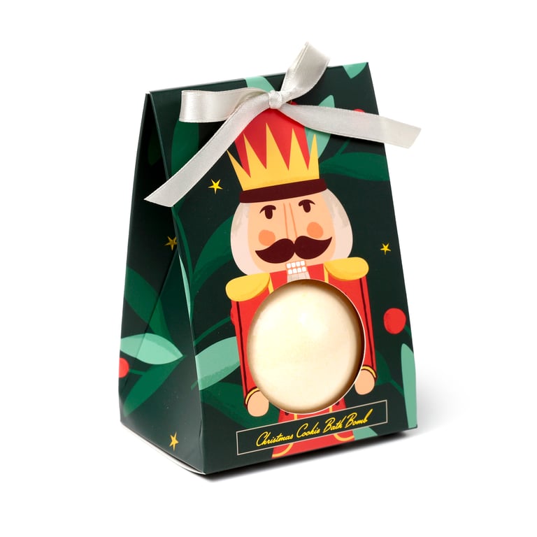 Handmade Christmas Bath Bomb - Cruelty-Free, Vegan, and Palm Oil Free Gift Box