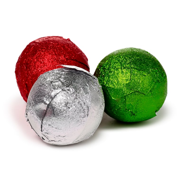 Handmade Christmas Gonk Bath Bomb Set - Vegan & Cruelty Free, 3 x 100g Fragrances: Holly Berry, Vanilla Cranberry & Frosted Pine