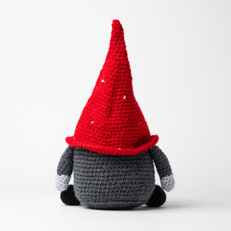 Christmas Gonk Crochet Kit - Polyester Wool, Hook and Stuffing Included