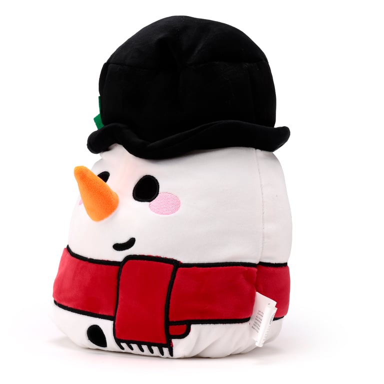 Squidglys Cole the Snowman Velboa CE Marked Plush Toy