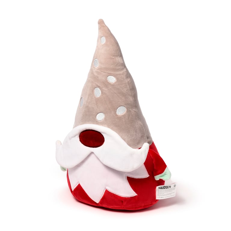 Squidglys Christmas Gonk - CE Marked, EN71 Compliant Velboa Plush Toy for Kids