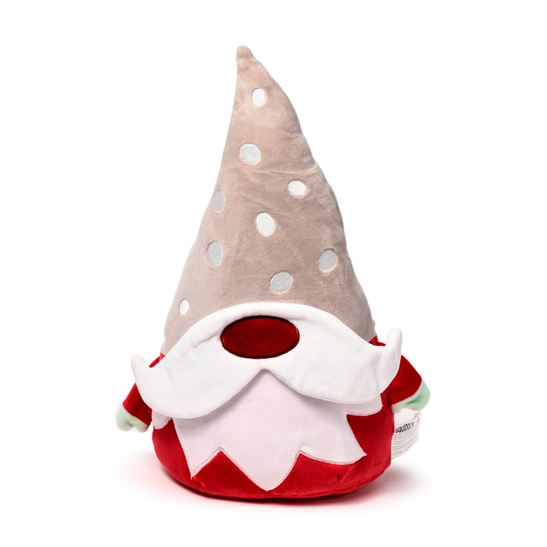 Squidglys Christmas Gonk - CE Marked, EN71 Compliant Velboa Plush Toy for Kids