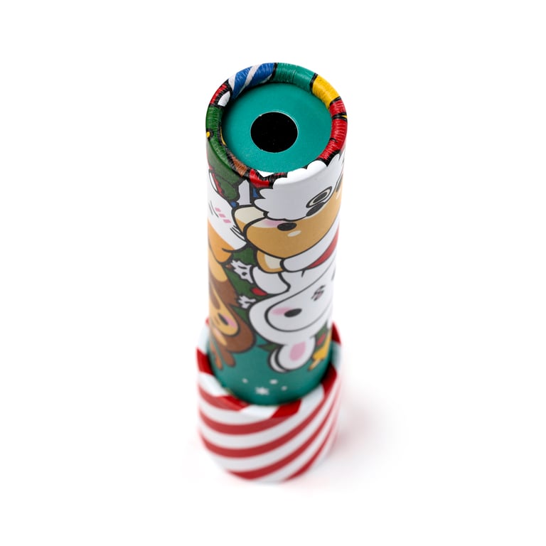 Christmas Adoramals Kaleidoscope - CE Marked Polystyrene Toy for Kids