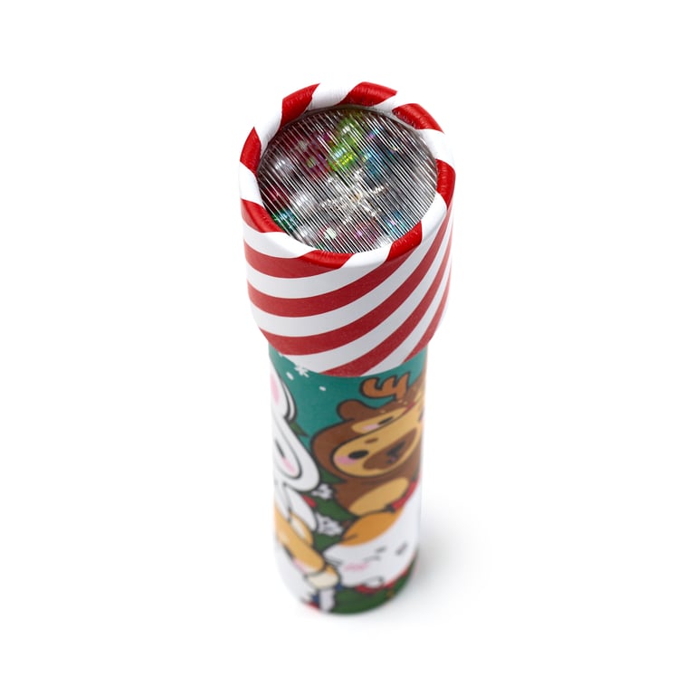 Christmas Adoramals Kaleidoscope - CE Marked Polystyrene Toy for Kids