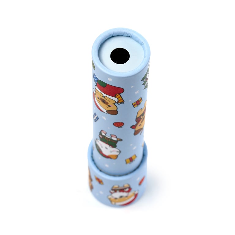 Christmas Adoramals Kaleidoscope - CE Marked Polystyrene Toy for Kids