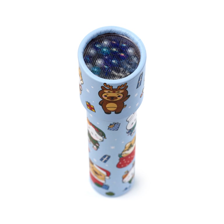 Christmas Adoramals Kaleidoscope - CE Marked Polystyrene Toy for Kids
