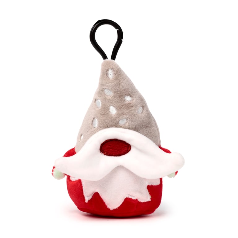 Squidglys Festive Friends Christmas Plush Keychain Toy Decoration