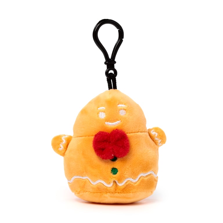 Squidglys Festive Friends Christmas Plush Keychain Toy Decoration