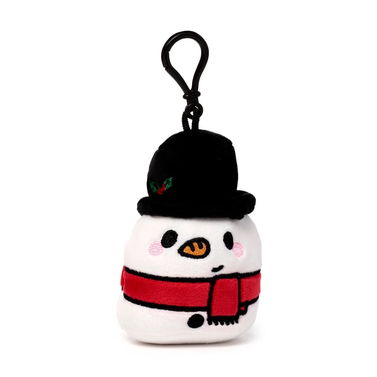 Squidglys Festive Friends Christmas Plush Keychain Toy Decoration