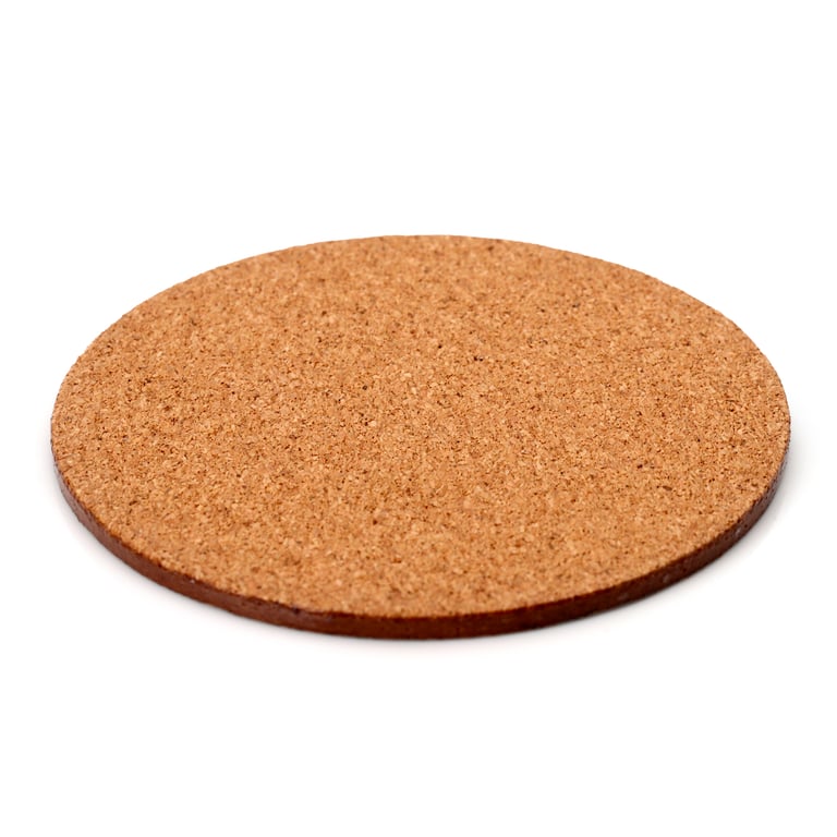 Cork Christmas Baker Street Coasters Set of 4 - Elegant Home Decor