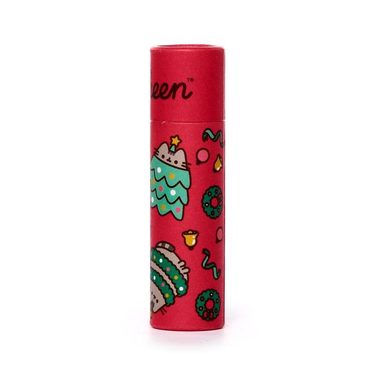 Pusheen Christmas Lip Balm - Eco Friendly & Vegan, Cruelty Free, Plastic Free