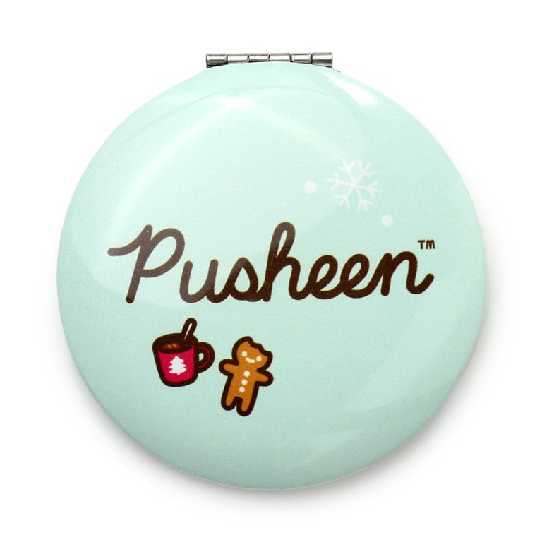 Pusheen Cat Compact Mirror - Metal & Glass Home Decor Licensed Gift