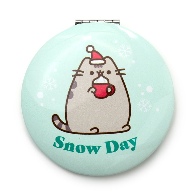 Pusheen Cat Compact Mirror - Metal & Glass Home Decor Licensed Gift