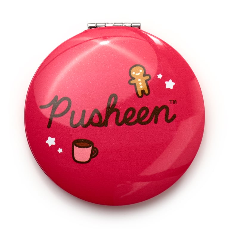 Pusheen Cat Compact Mirror - Metal & Glass Home Decor Licensed Gift