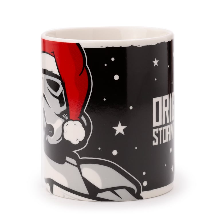 Porcelain Stormtrooper Christmas Mug - 300ml Microwave & Food Safe