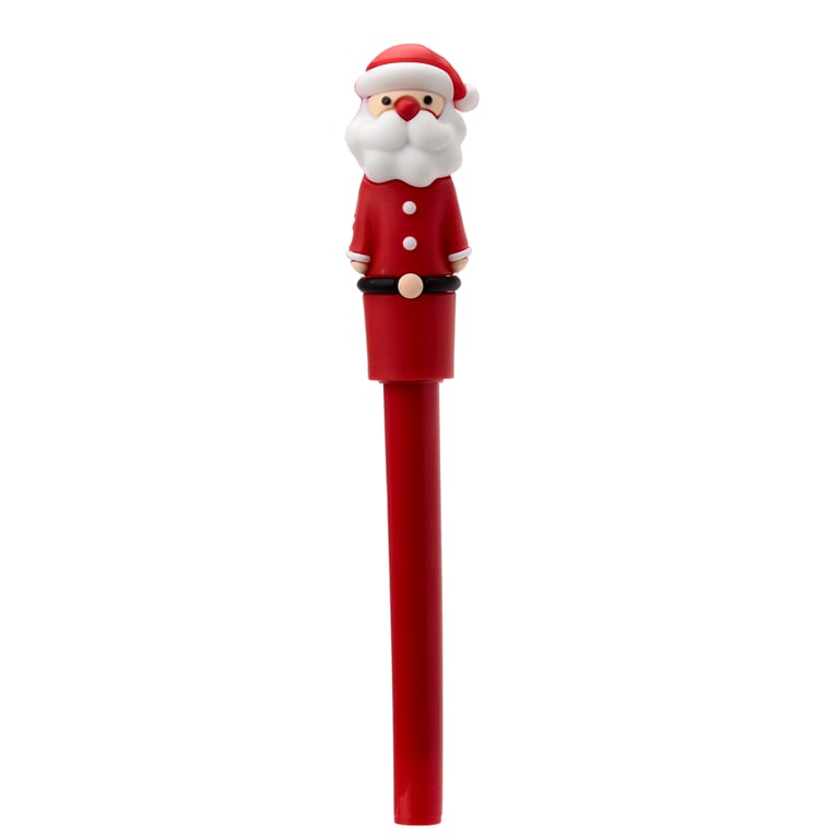 Christmas Festive Friends CE Marked Plastic Pen - EN71 Compliant Writing Instrument for All Ages (3 Years)