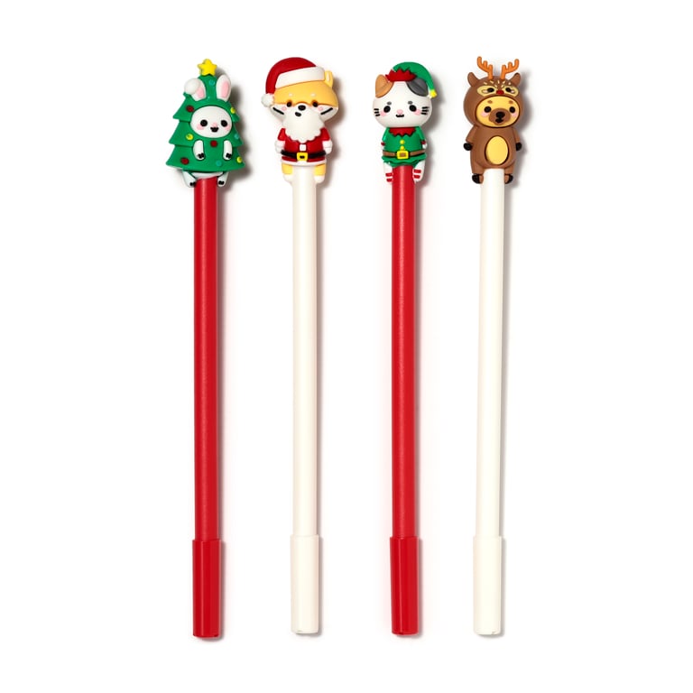 Adoramals Fine Tip Plastic Pen - CE Marked & EN71 Compliant Christmas Writing Tool