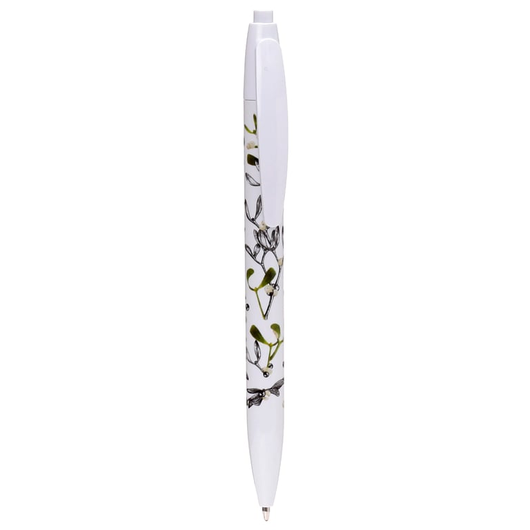 Recycled ABS 3 Piece Pen Set - Christmas Winter Botanical Designs