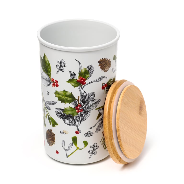 Recycled RPET Large Storage Jar - 1000ml Food Safe & Reusable BPA Free Container