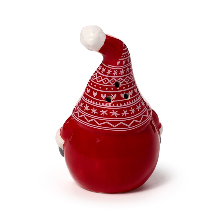 Ceramic Scandi Christmas Gonk Salt & Pepper Set - Food Safe Kitchenware
